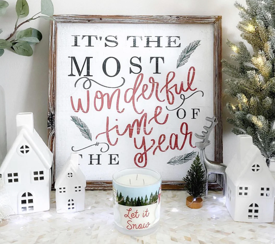 'It's the Most Wonderful Time of the Year' Wooden Sign - Nous Wanderlust Stories