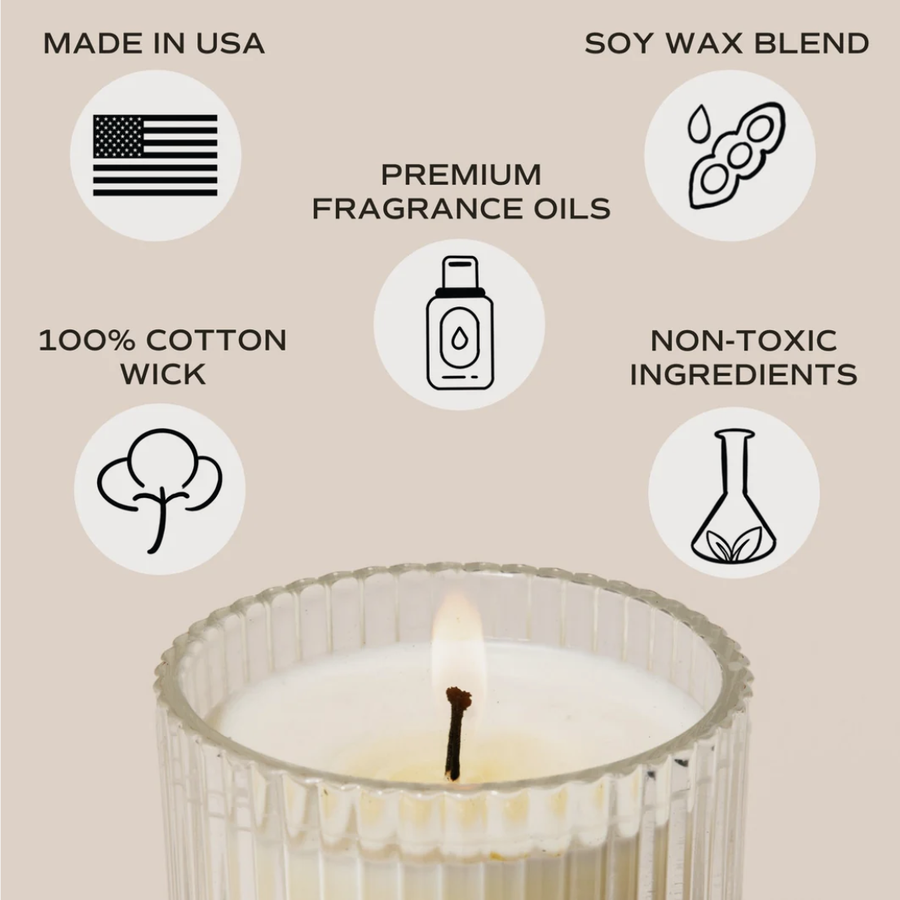 'Warm & Cozy' Soy Candle - Nous Wanderlust Stories
