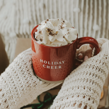 'Holiday Cheer' Stoneware Coffee Mug - Nous Wanderlust Stories