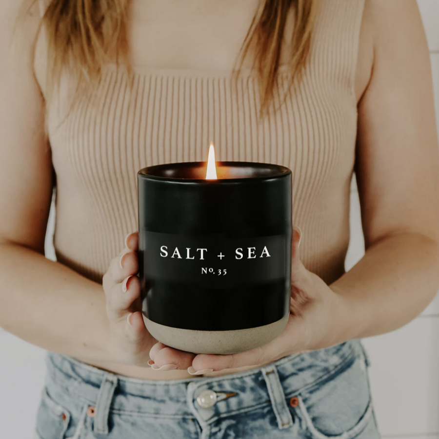 'Salt & Sea' Soy Candle - Nous Wanderlust Stories