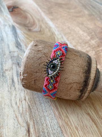 Kaleidoscope Bracelet - Pink - Nous Wanderlust Stories