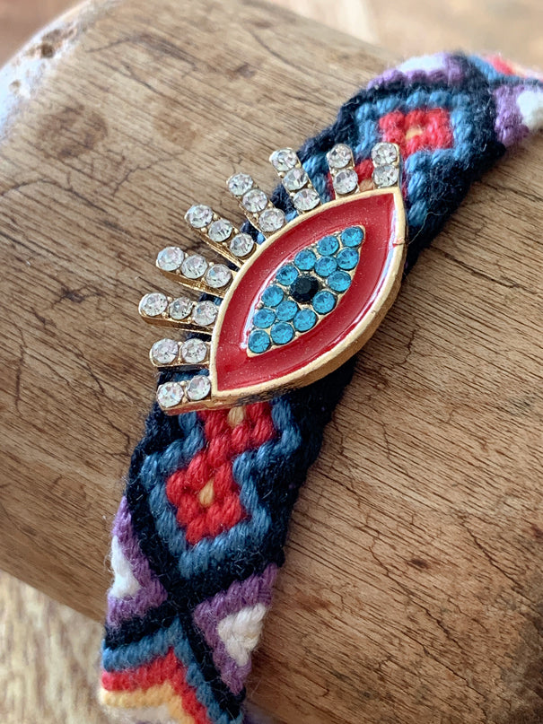 Kaleidoscope Bracelet - Red - Nous Wanderlust Stories