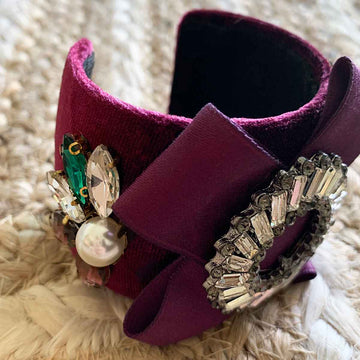 The Velvet Cuff - Magenta - Nous Wanderlust Stories