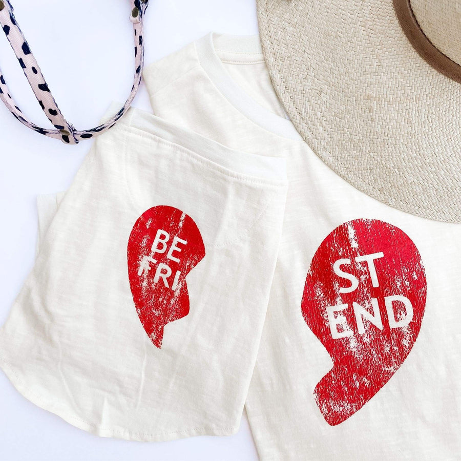 Best Friends Graphic Tee for Pups & People - Nous Wanderlust Stories