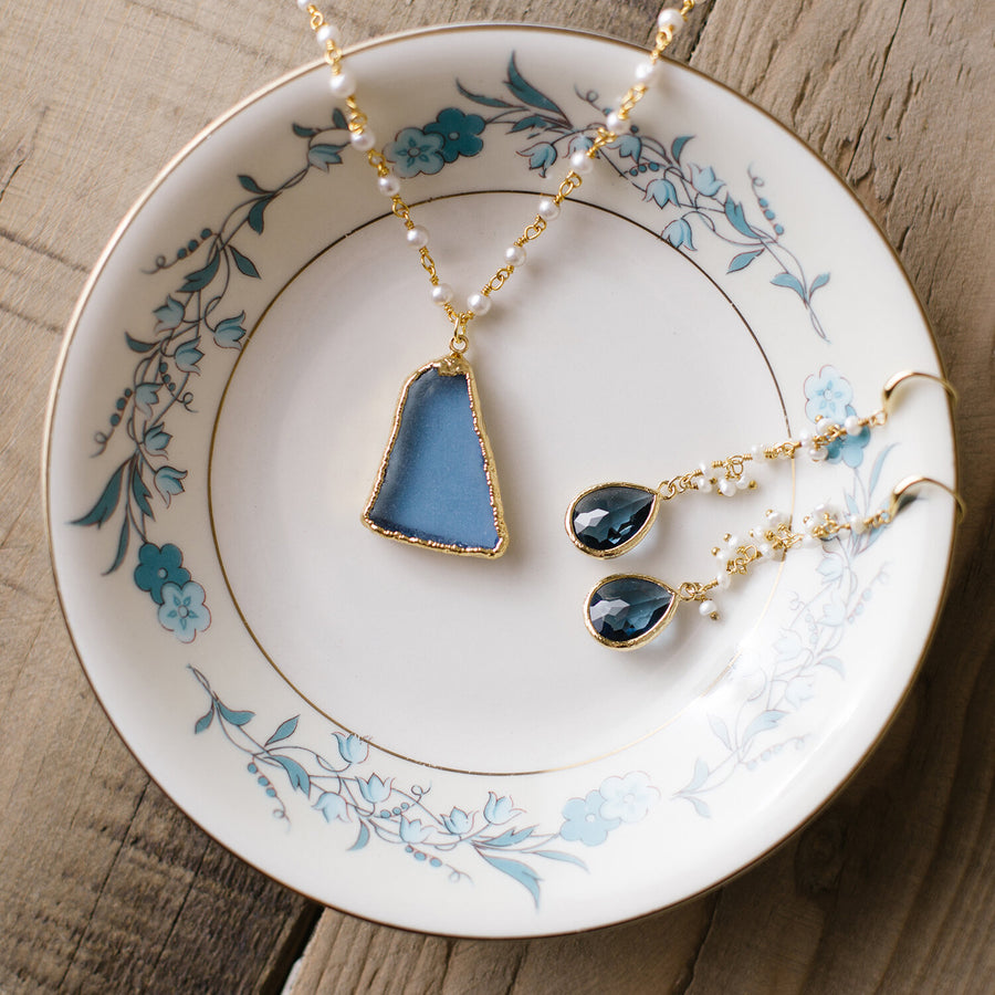 Angel Oak Earrings - Indigo - Nous Wanderlust Stories