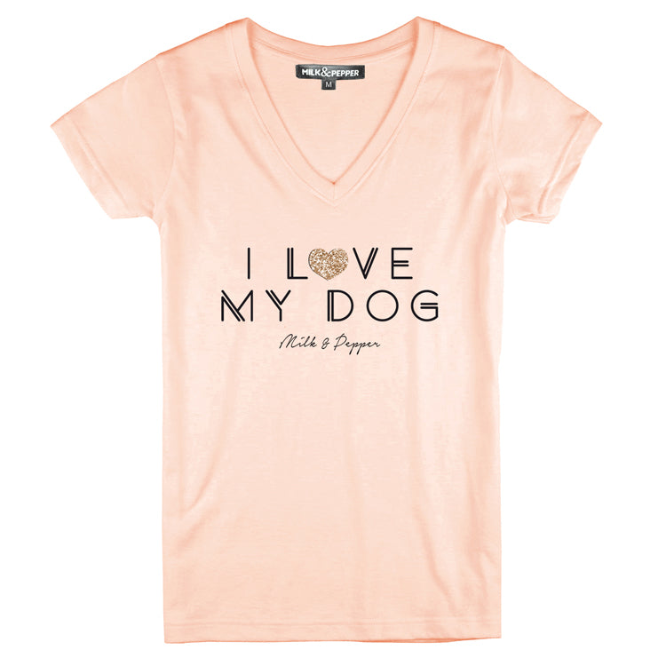 I Luv My Dog Tee - Matching Human Shirt - Nous Wanderlust Stories