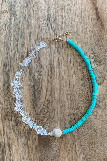 Cluster Choker Necklace - Turquoise - Nous Wanderlust Stories