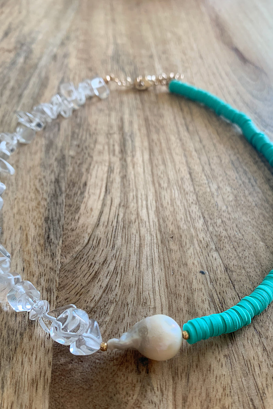 Cluster Choker Necklace - Turquoise - Nous Wanderlust Stories