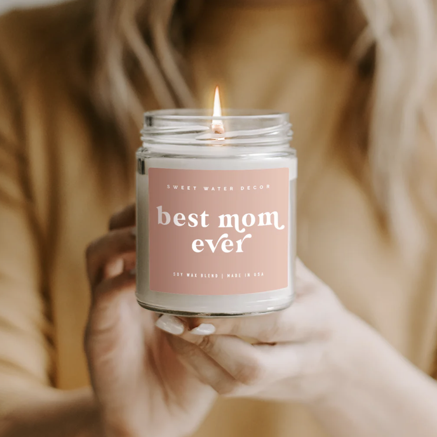 'Best Mom Ever' Soy Candle - Nous Wanderlust Stories