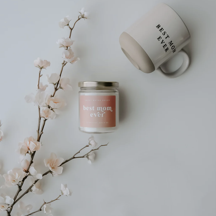 'Best Mom Ever' Soy Candle - Nous Wanderlust Stories