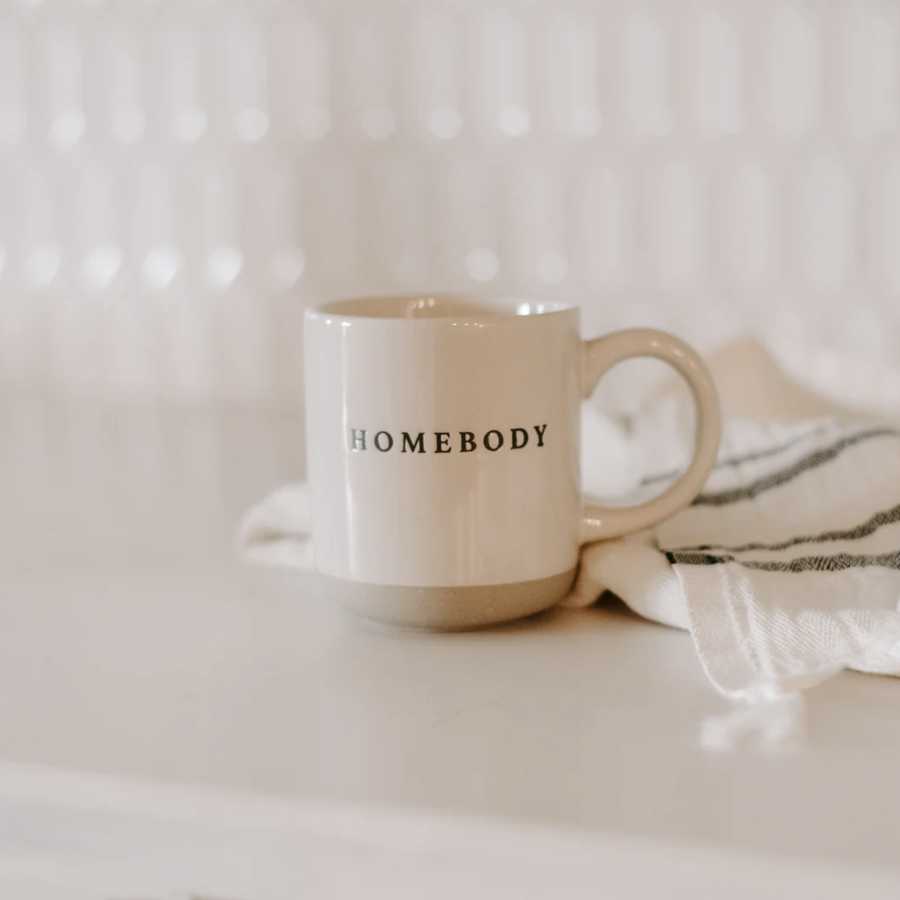 'Homebody' Stoneware Coffee Mug - Nous Wanderlust Stories