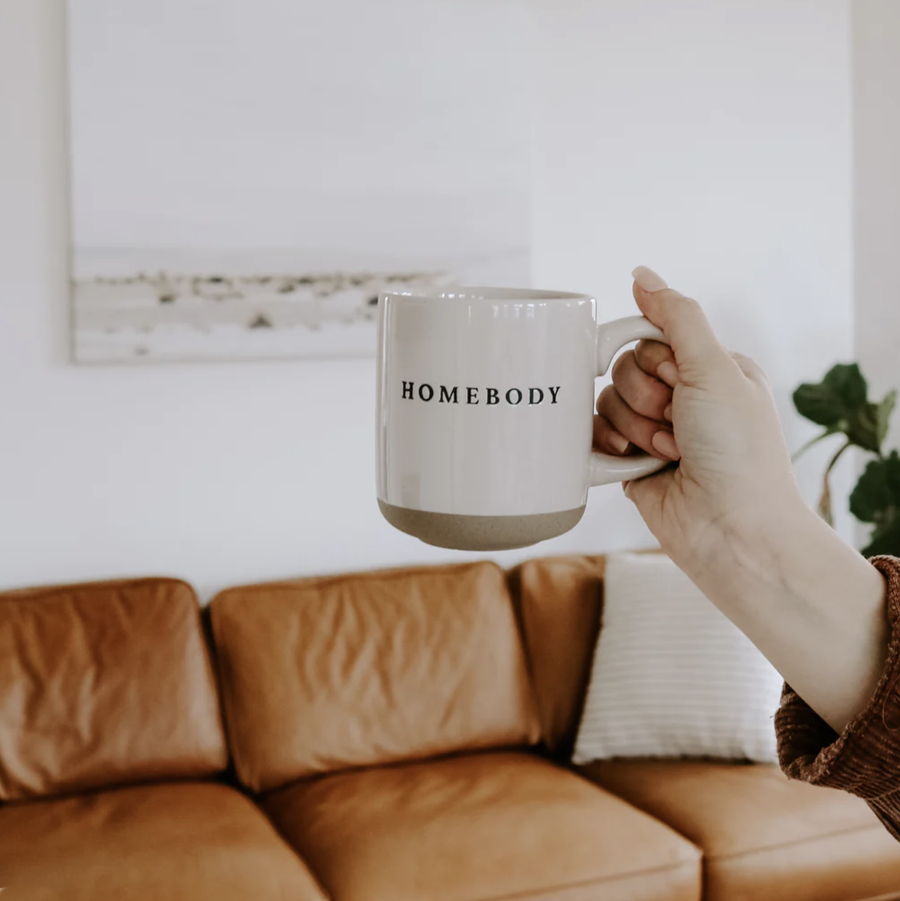 'Homebody' Stoneware Coffee Mug - Nous Wanderlust Stories